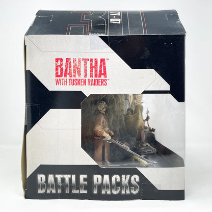 Vintage Hasbro Star Wars Mid MOC Bantha & Tusken Raiders - Sealed 30th Anniversary