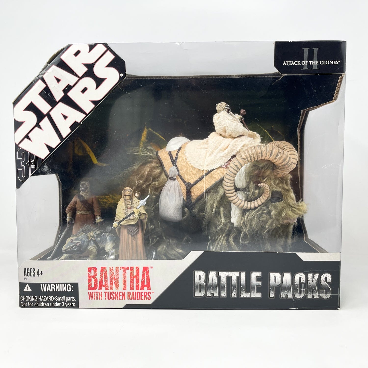 Vintage Hasbro Star Wars Mid MOC Bantha & Tusken Raiders - Sealed 30th Anniversary