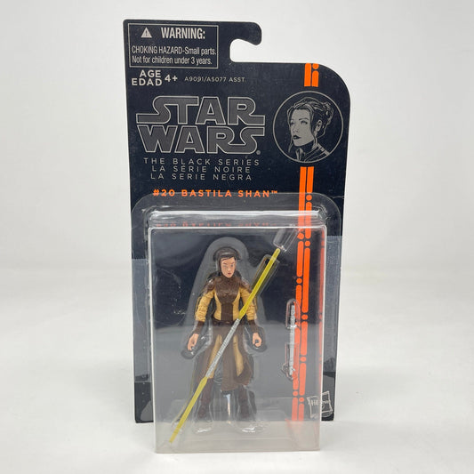 Vintage Hasbro Star Wars Mid MOC Bastila Shan (Orange Line) #20 - Hasbro 2014 3.75" Black Series Star Wars Action Figure