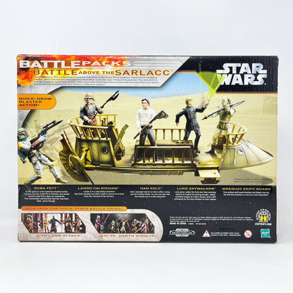 Vintage Hasbro Star Wars Mid MOC Battle Above the Sarlacc Battle Pack - Hasbro 3.75" Figures