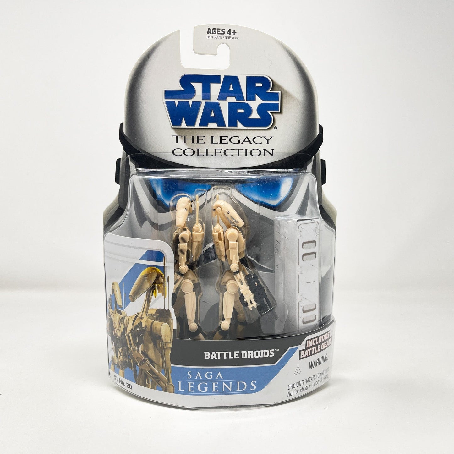 Vintage Hasbro Star Wars Mid MOC Battle Droids - Tan (SL20) - Hasbro Saga Legends 2010 Star Wars Action Figure 2-Pack