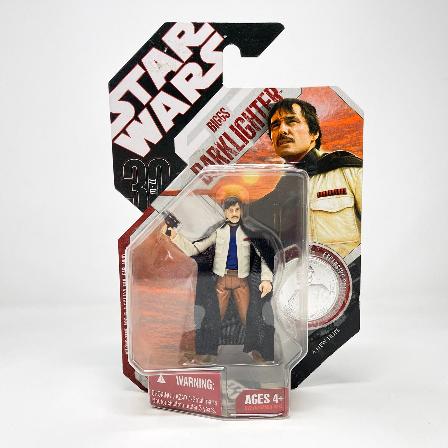 Vintage Hasbro Star Wars Mid MOC Biggs Darklighter #17 (Space Academy) - Hasbro 30th Anniversary Collection