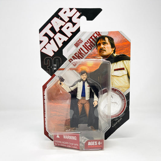 Vintage Hasbro Star Wars Mid MOC Biggs Darklighter #17 (Space Academy) - Hasbro 30th Anniversary Collection