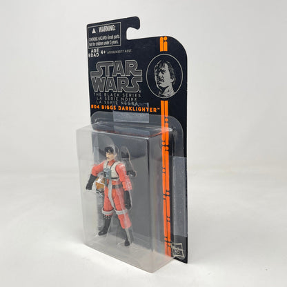 Vintage Hasbro Star Wars Mid MOC Biggs Darklighter (Orange Line) #04 - Hasbro 2013 3.75" Black Series Star Wars Action Figure