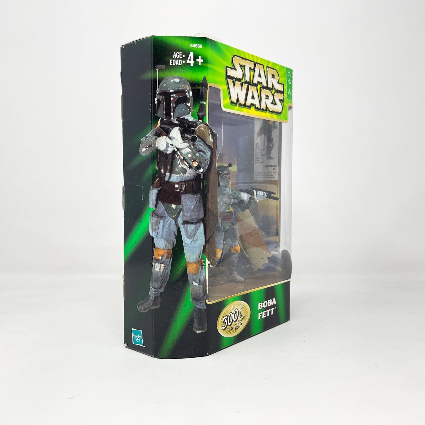 Vintage Hasbro Star Wars Mid MOC Boba Fett (300th Figure Special Edition) - Hasbro Power of the Jedi POTJ (2000)
