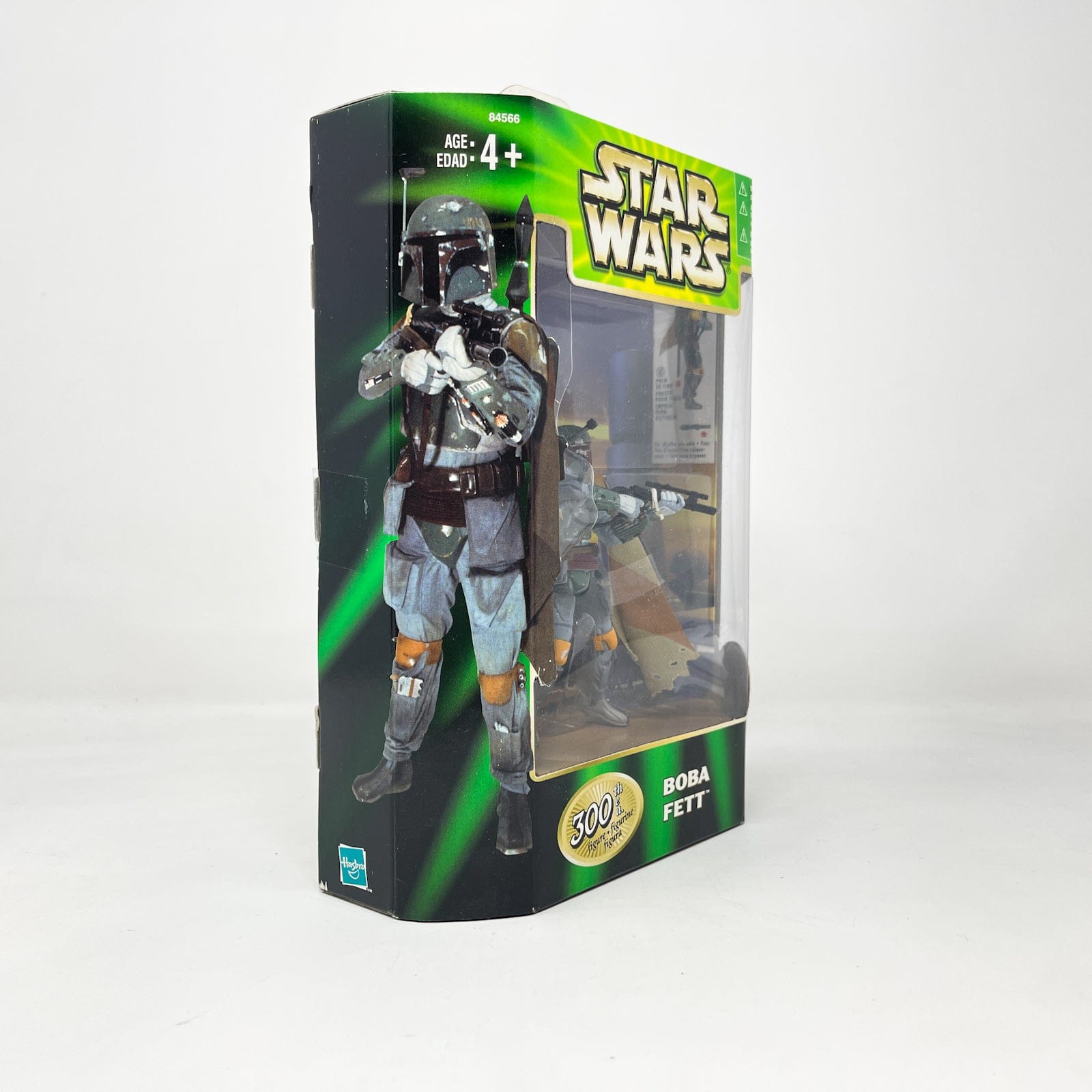 Vintage Hasbro Star Wars Mid MOC Boba Fett (300th Figure Special Edition) - Hasbro Power of the Jedi POTJ (2000)