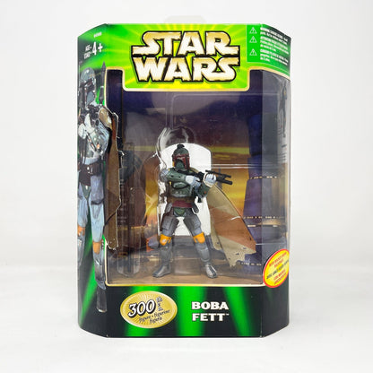 Vintage Hasbro Star Wars Mid MOC Boba Fett (300th Figure Special Edition) - Hasbro Power of the Jedi POTJ (2000)