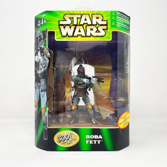 Vintage Hasbro Star Wars Mid MOC Boba Fett (300th Figure Special Edition) - Hasbro Power of the Jedi POTJ (2000)