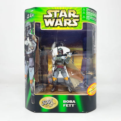 Vintage Hasbro Star Wars Mid MOC Boba Fett (300th Figure Special Edition) - Hasbro Power of the Jedi POTJ (2000)