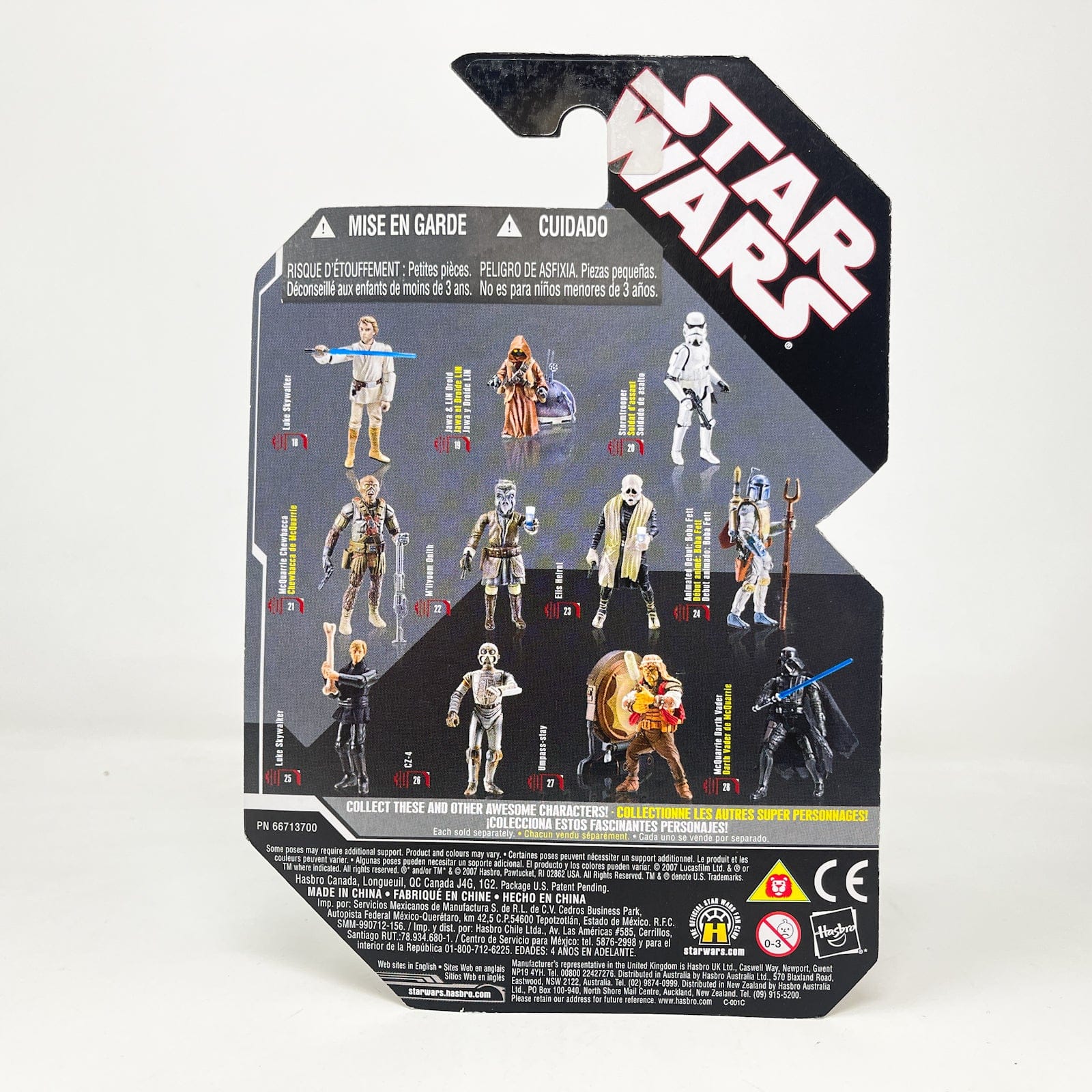 Vintage Hasbro Star Wars Mid MOC Boba Fett - Animated Debut - Hasbro 30th Anniversary Collection 3.75"