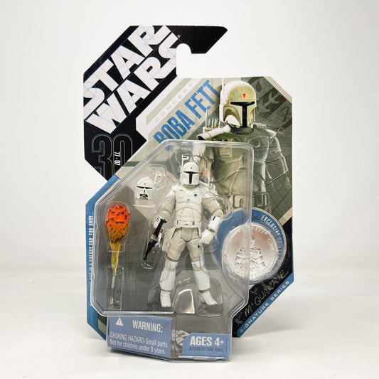 Vintage Hasbro Star Wars Mid MOC Boba Fett (Concept) #15 - Hasbro 30th Anniversary Collection 3.75"