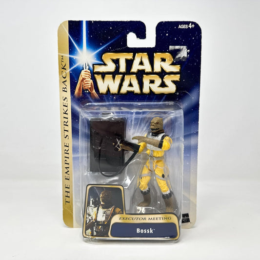 Vintage Hasbro Star Wars Mid MOC Bossk (Executor Meeting) #04-18 - Hasbro SAGA Series 3.75"