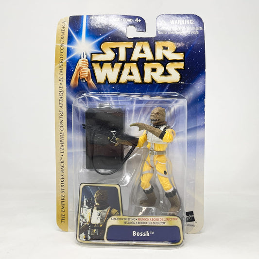 Vintage Hasbro Star Wars Mid MOC Bossk (Executor Meeting) #04-18 - Hasbro SAGA Series 3.75"