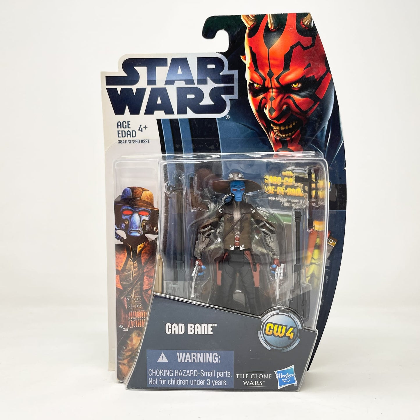 Vintage Hasbro Star Wars Mid MOC Cad Bane CW04 – Hasbro Movie Heroes/Clone Wars (2012)