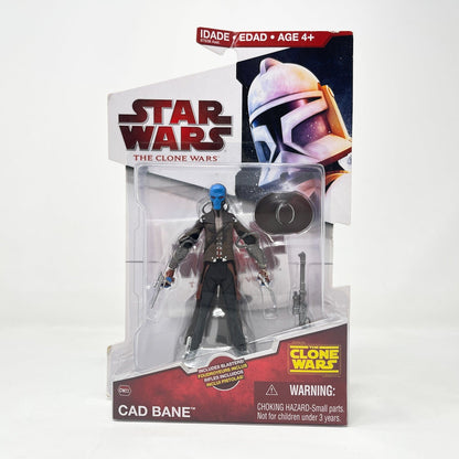 Vintage Hasbro Star Wars Mid MOC Cad Bane (CW22) - Hasbro The Clone Wars 2009 3.75" Action Figure