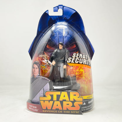 Vintage Hasbro Star Wars Mid MOC Captain Antilles (Senate Security) #51 - Hasbro ROTS 2005