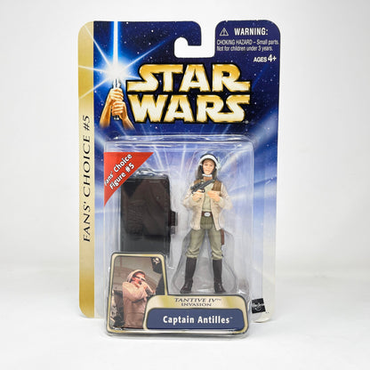Vintage Hasbro Star Wars Mid MOC Captain Antilles (TANTIVE IV Invasion) - ANH (2004) - Hasbro SAGA MOC