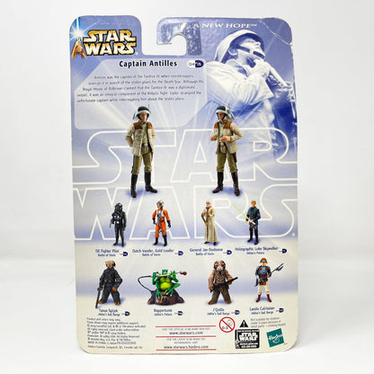 Vintage Hasbro Star Wars Mid MOC Captain Antilles (TANTIVE IV Invasion) - ANH (2004) - Hasbro SAGA MOC