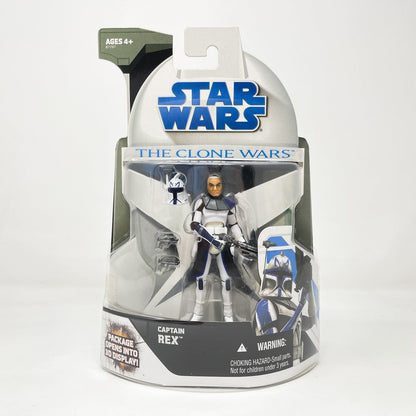 Vintage Hasbro Star Wars Mid MOC Captain Rex #04 - Hasbro The Clone Wars (2008)