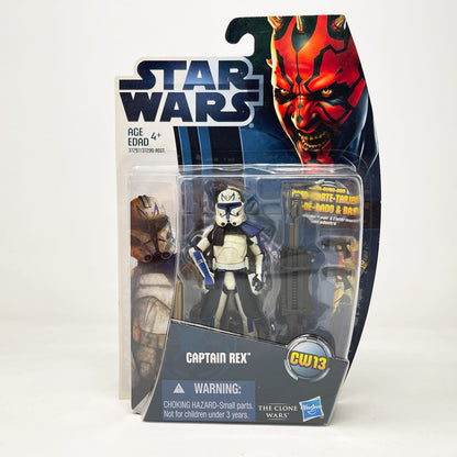 Vintage Hasbro Star Wars Mid MOC Captain Rex CW13 – Hasbro Movie Heroes/Clone Wars (2012)