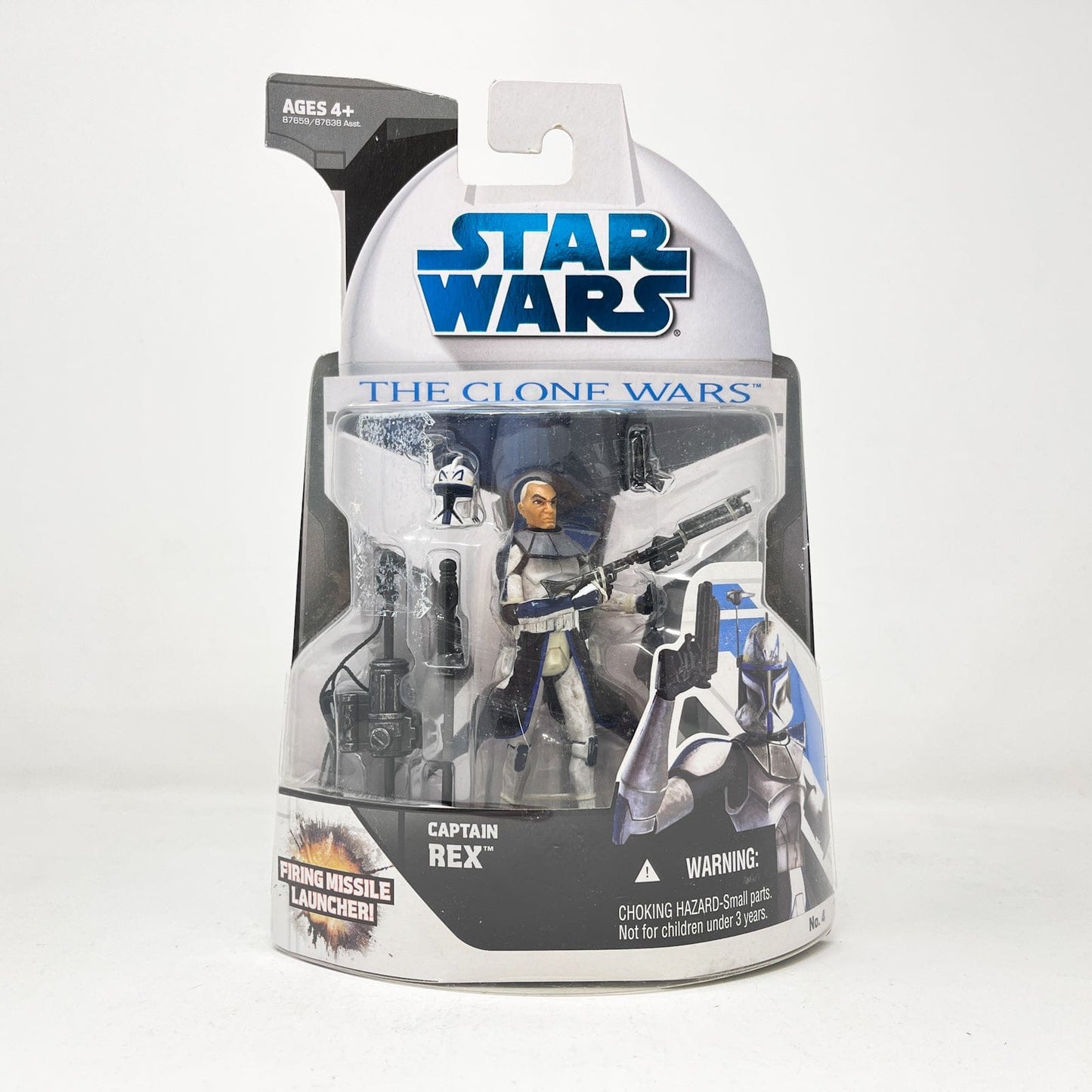 Vintage Hasbro Star Wars Mid MOC Captain Rex Mail Away Exclusive 2008 - The Clone Wars Star Wars Hasbro