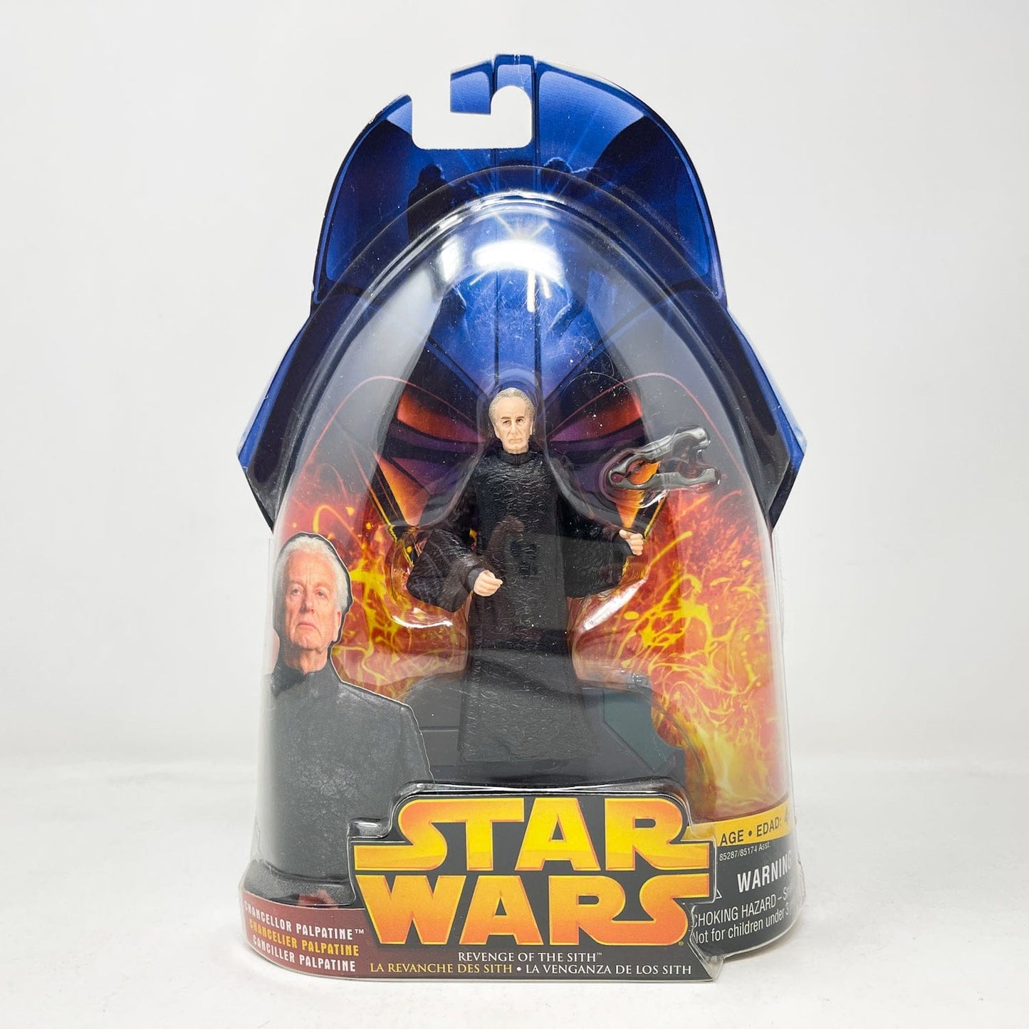 Vintage Hasbro Star Wars Mid MOC Chancellor Palpatine (Supreme Chancellor) #14 - Hasbro ROTS 2005