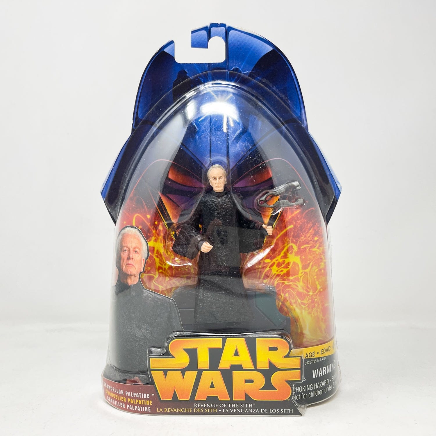 Vintage Hasbro Star Wars Mid MOC Chancellor Palpatine (Supreme Chancellor) #14 - Hasbro ROTS 2005