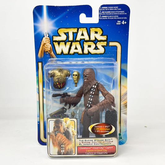 Vintage Hasbro Star Wars Mid MOC Chewbacca (Cloud City Capture) #02-38 - Hasbro SAGA Series 3.75"