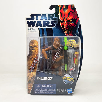 Vintage Hasbro Star Wars Mid MOC Chewbacca CW09 - Hasbro Movie Heroes/Clone Wars (2012)