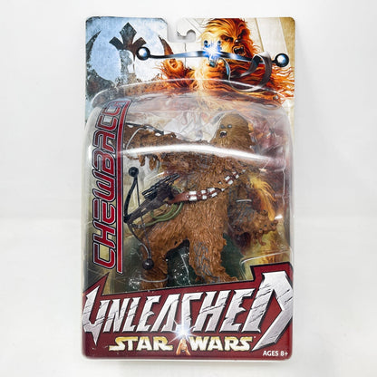 Vintage Hasbro Star Wars Mid MOC Chewbacca - Hasbro Unleashed Collection