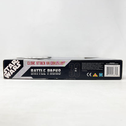 Vintage Hasbro Star Wars Mid MOC Clone Attack on Coruscant Battle Pack - Hasbro 30th Anniversary Collection 3.75"