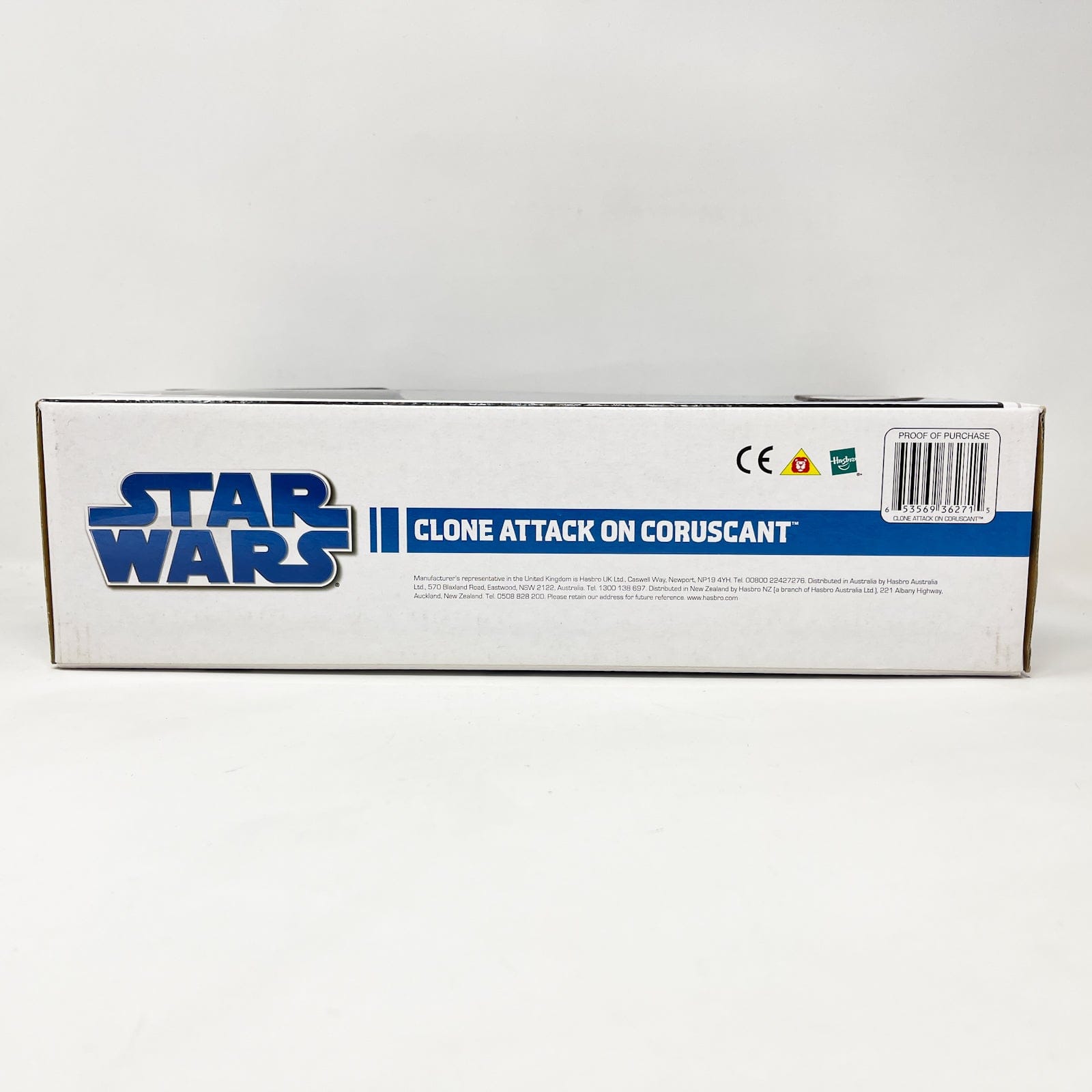 Vintage Hasbro Star Wars Mid MOC Clone Attack on Coruscant Battle Pack - Hasbro Legacy Collection (2008)