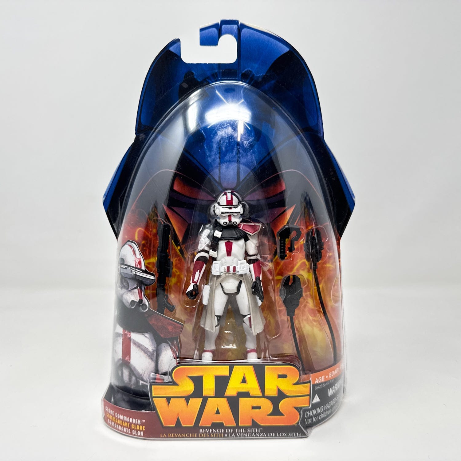 Star Wars Clone Commander (Battle Gear) #33 - Hasbro ROTS 2005 3.75 ...