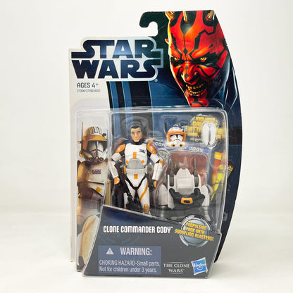 Vintage Hasbro Star Wars Mid MOC Clone Commander Cody CW07  - Hasbro Movie Heroes/Clone Wars (2012)