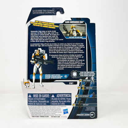 Vintage Hasbro Star Wars Mid MOC Clone Commander Cody CW7  - Hasbro Clone Wars 2012 Star Wars Action Figure