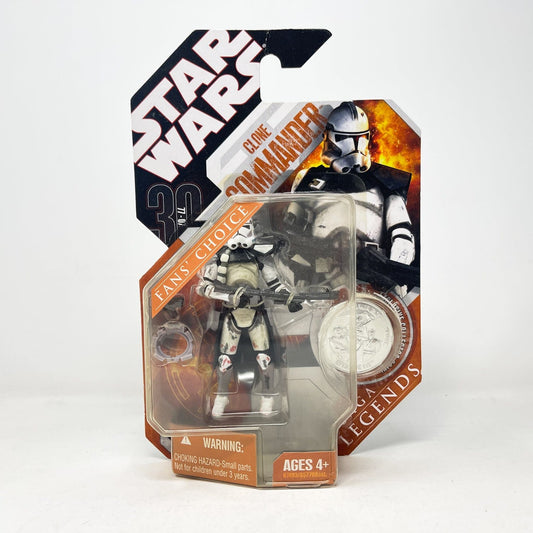 Vintage Hasbro Star Wars Mid MOC Clone Commander Fan's Choice - Hasbro 30th Anniversary Collection