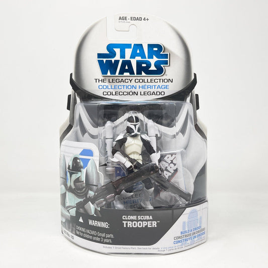 Vintage Hasbro Star Wars Mid MOC Clone Scuba Trooper BD 10 - Hasbro Legacy Collection (2008)