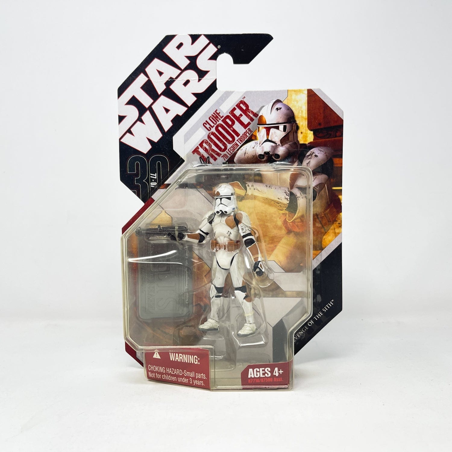 Vintage Hasbro Star Wars Mid MOC Clone Trooper 7th Legion #49 - Hasbro 30th Anniversary Collection