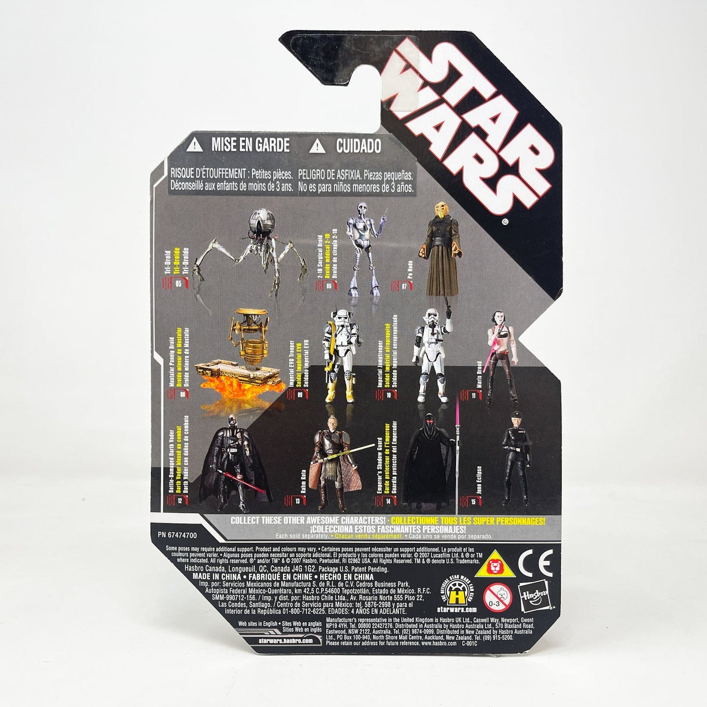 Vintage Hasbro Star Wars Mid MOC Clone Trooper 7th Legion #49 - Hasbro 30th Anniversary Collection 3.75"