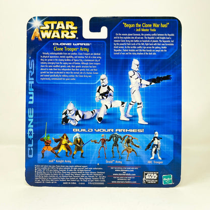 Vintage Hasbro Star Wars Mid MOC Clone Trooper Army - Set 1 - Army of the Republic (2003) SAGA Clone Wars MOC