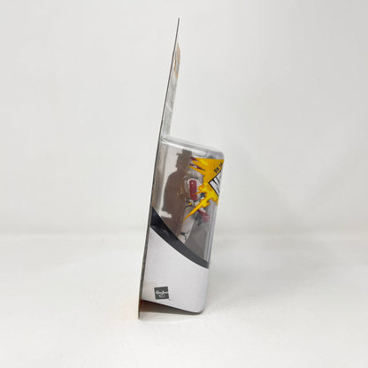 Vintage Hasbro Star Wars Mid MOC Clone Trooper Captain - Red (2005) - Hasbro Tarkovsky Clone Wars Animated Figure MOC