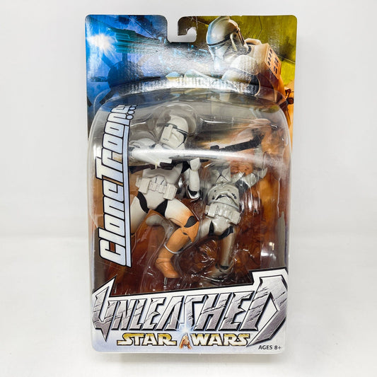 Vintage Hasbro Star Wars Mid MOC Clone Trooper - Hasbro Unleashed Collection (2003)