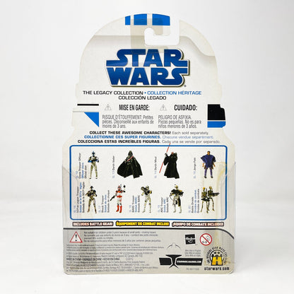 Vintage Hasbro Star Wars Mid MOC Clone Trooper Officer BLUE (Lieutenant) SL 12 - Hasbro Legacy Collection (2008)