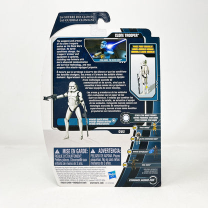 Vintage Hasbro Star Wars Mid MOC Clone Trooper Phase II Armour CW2  - Hasbro Clone Wars 2012 Star Wars Action Figure
