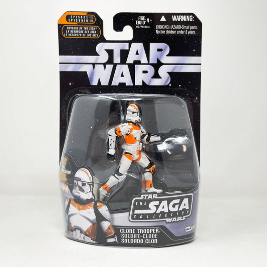 Vintage Hasbro Star Wars Mid MOC Clone Trooper (Utapau) #26 - Hasbro Saga Collection (2006)