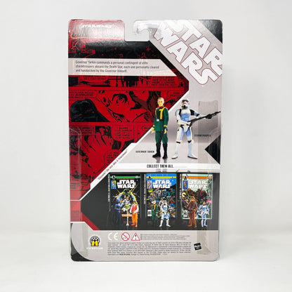 Vintage Hasbro Star Wars Mid MOC Comic Pack #03 Governor Tarkin & Stormtrooper- Hasbro Star Wars Darkhorse Comic Action Figure 2-Pack