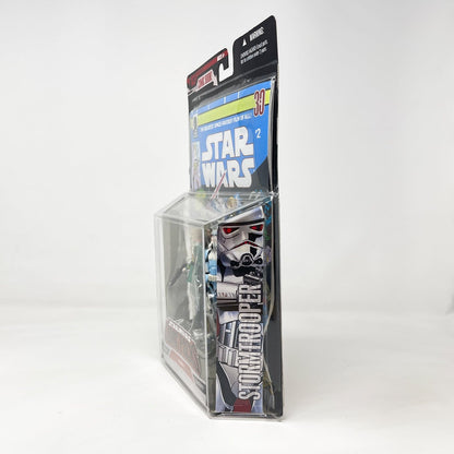 Vintage Hasbro Star Wars Mid MOC Comic Pack #03 Governor Tarkin & Stormtrooper- Hasbro Star Wars Darkhorse Comic Action Figure 2-Pack