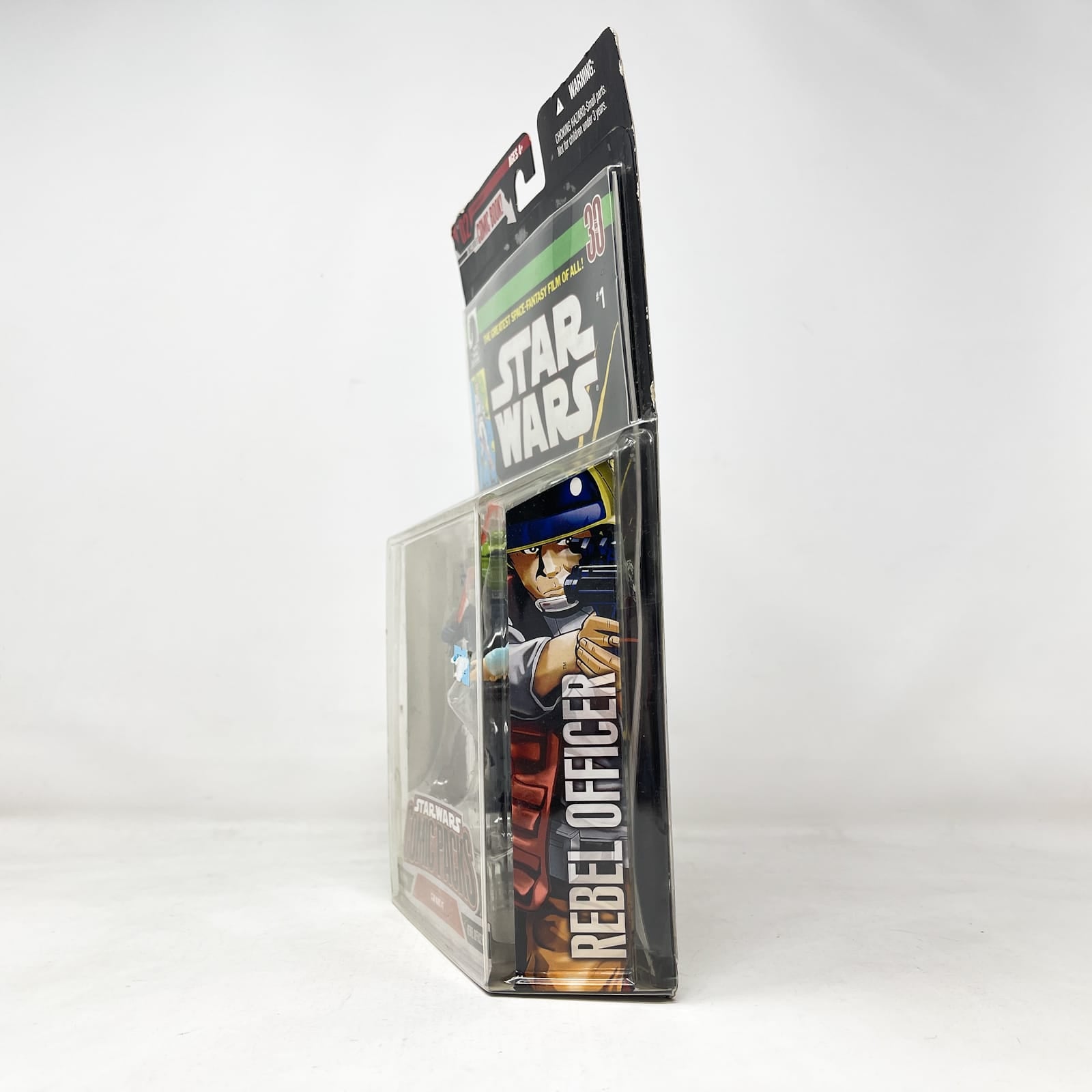 Vintage Hasbro Star Wars Mid MOC Comic Pack #2 Darth Vader and Rebel Officer - Hasbro Star Wars Darkhorse Comic Action Figure 2-Pack