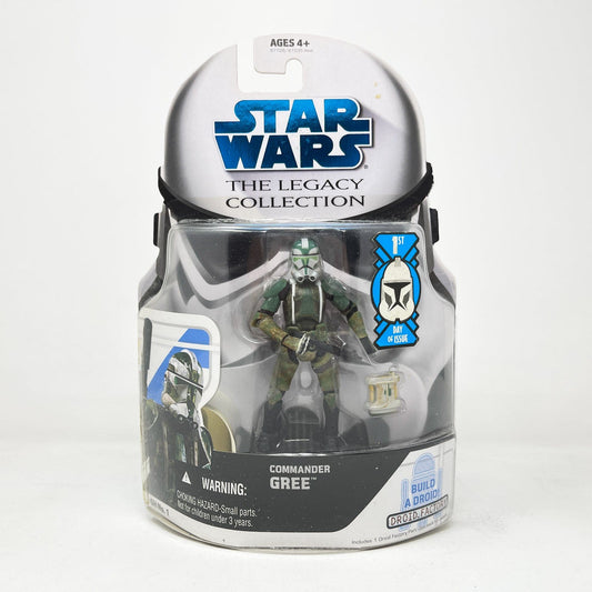 Vintage Hasbro Star Wars Mid MOC Commander Gree (GH 01) 2008 - Hasbro Legacy Collection Saga Legends MOC