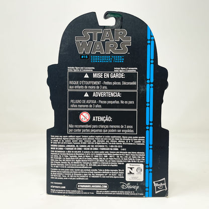 Vintage Hasbro Star Wars Mid MOC Commander Thorn (Blue Line) #15 - Hasbro 2014 3.75" Black Series Star Wars Action Figure